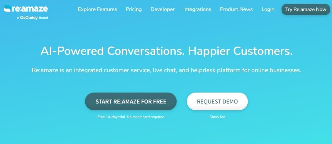 Re:amaze promo banner.