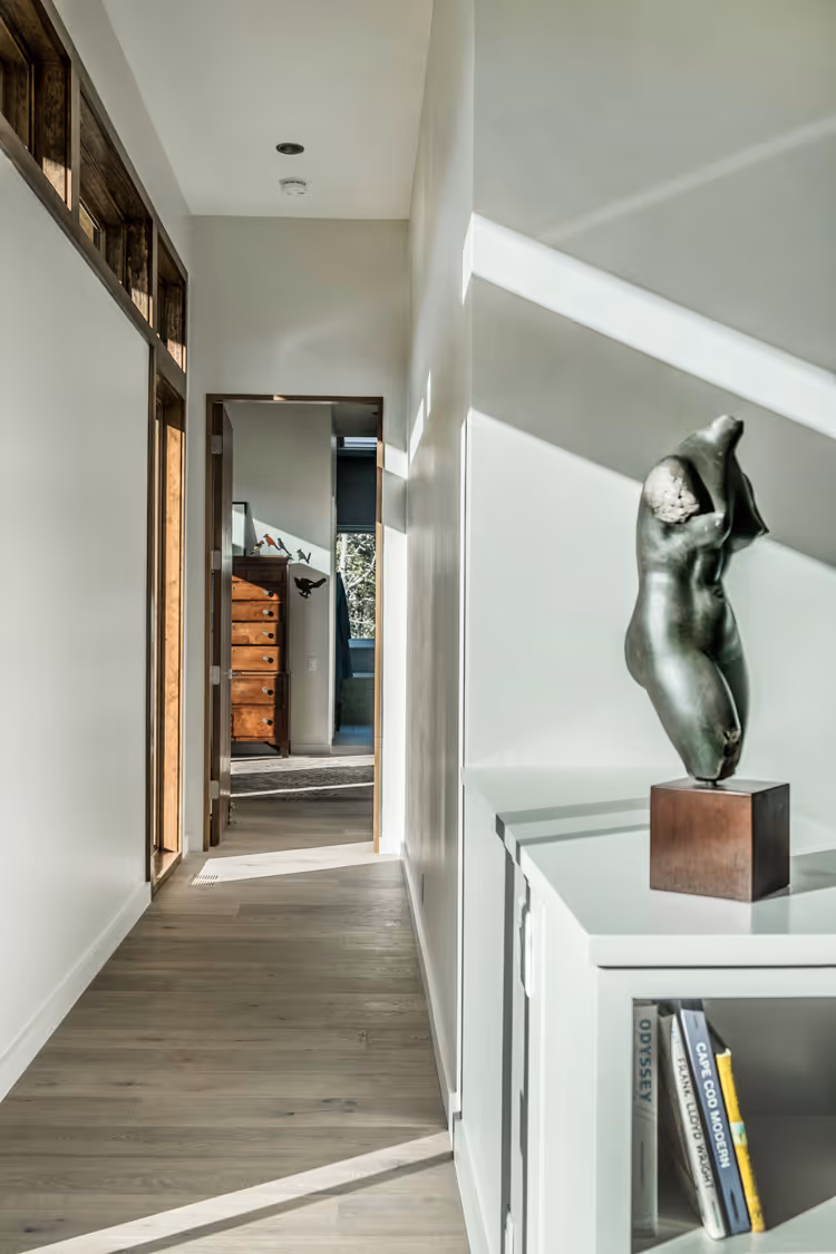 Cape Cod Modern Hillside Home