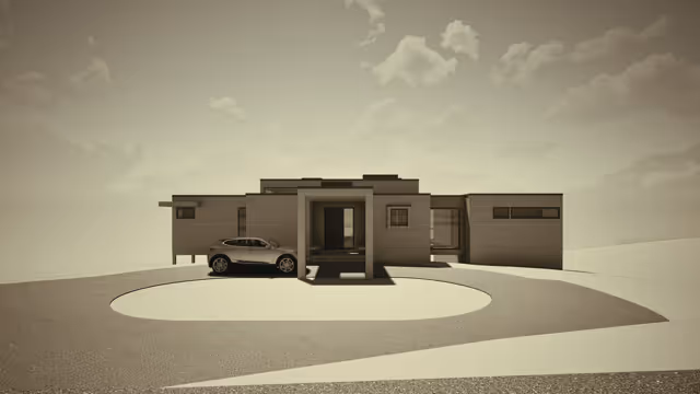 Truro summer retreat rendering by architect Stephen Magliocco