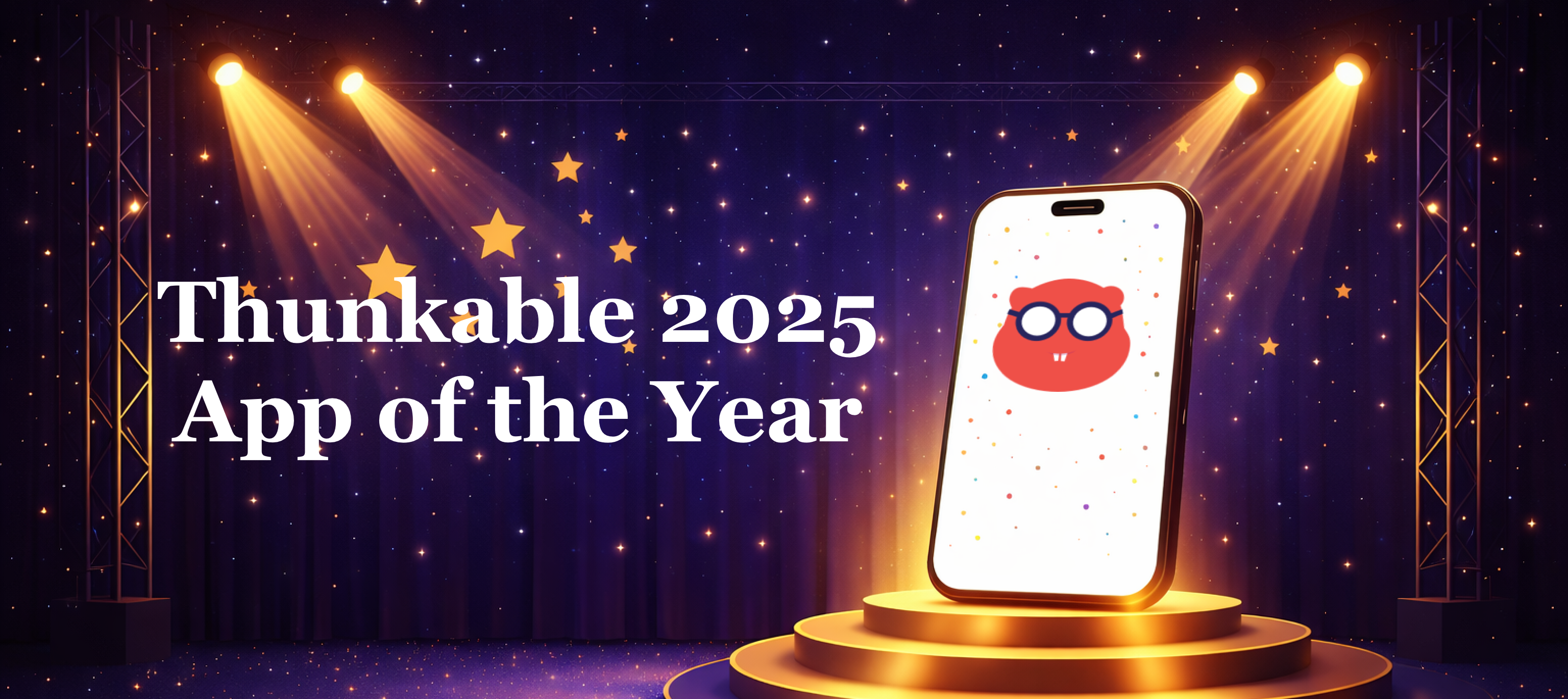 2025 Thunkable No-Code App of the Year