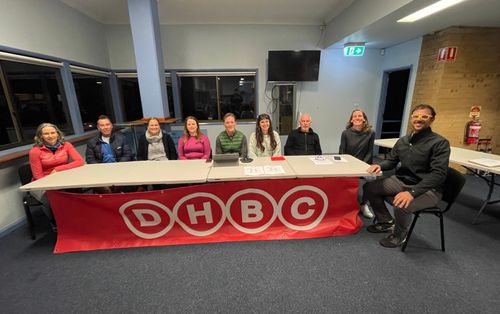 The sprockets training at Tempe Velodrome