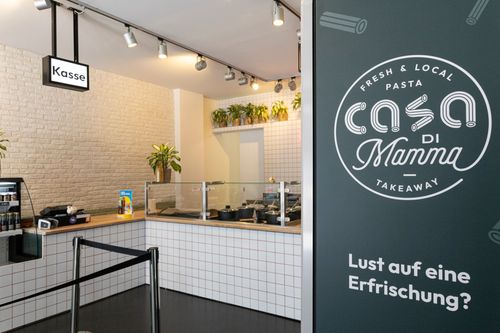 Einblick in das Pasta Takeaway
