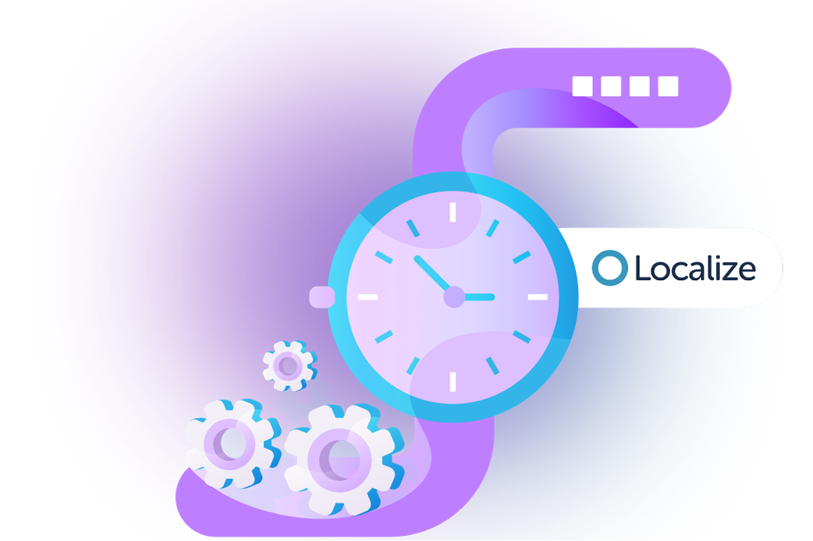 Team collaboration UI graphic