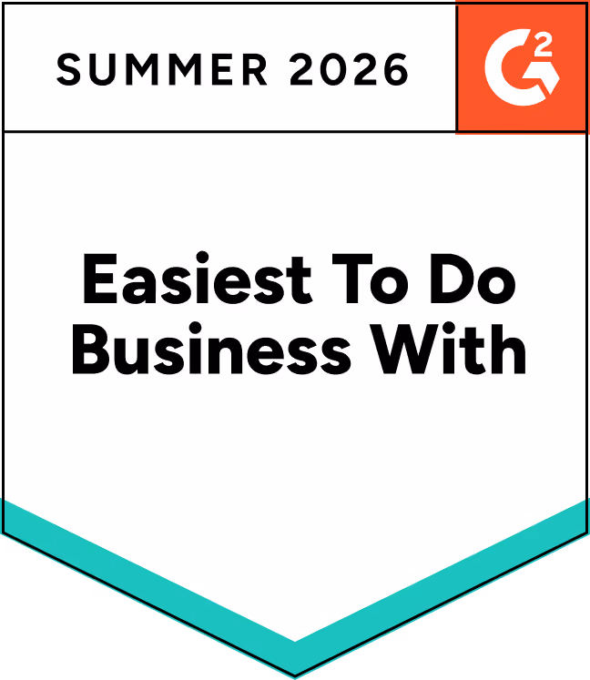 Localize G2 Badge  - Easiest to do Business with