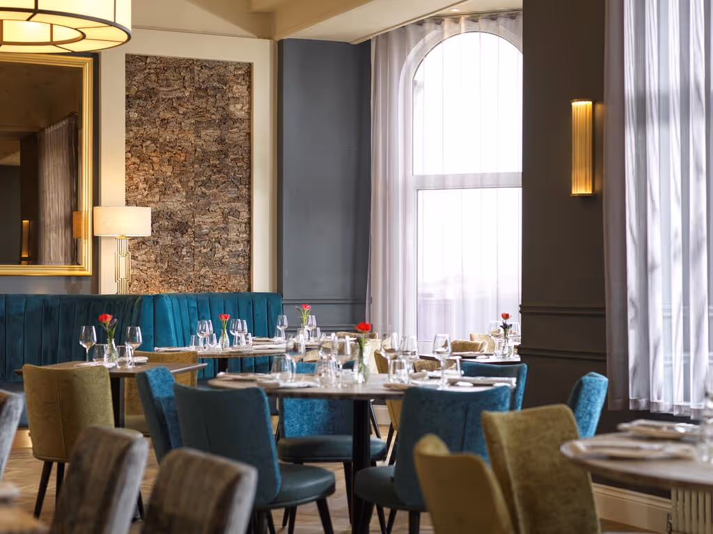 Hotel refurbishment, interior design, Lancashire, restaurant