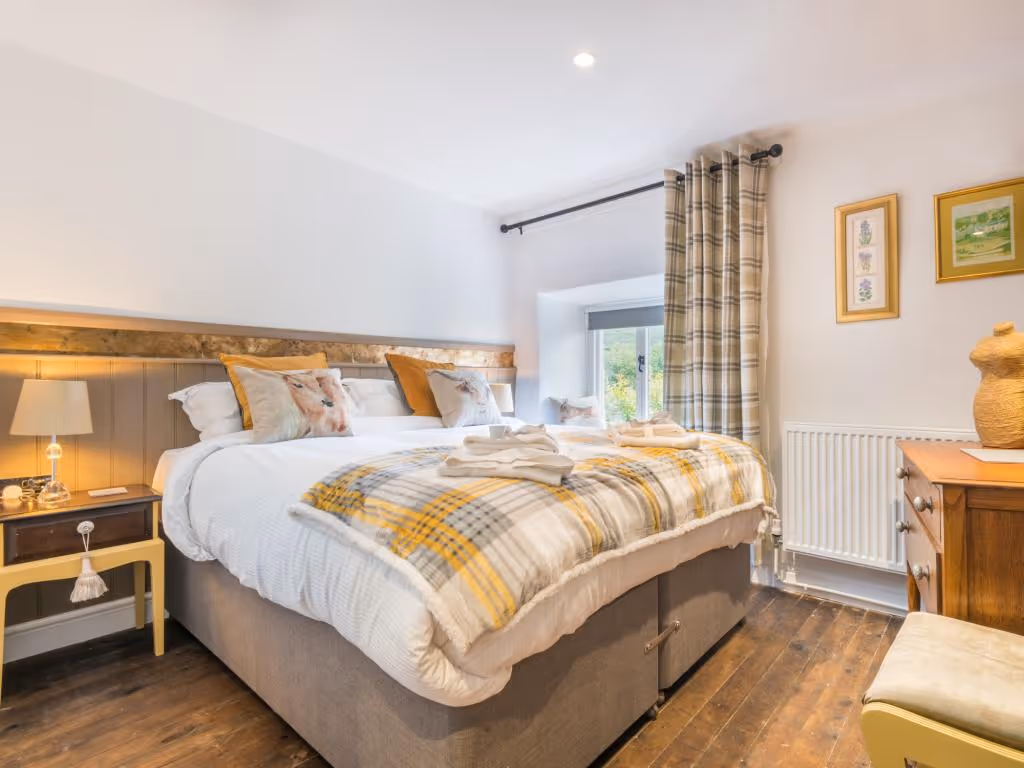 Residential interior design refurbishment, Cumbria, bedroom