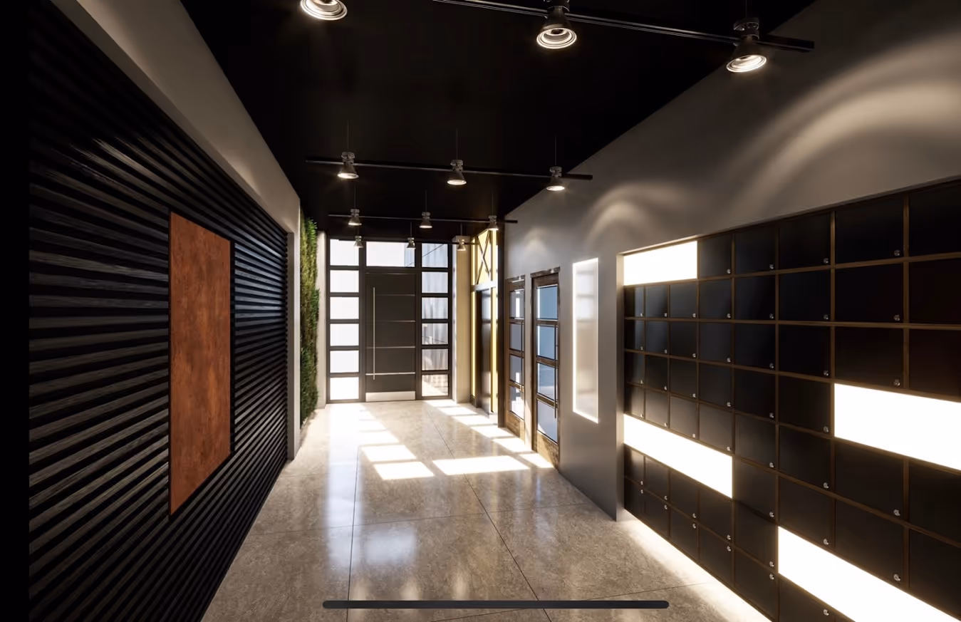 Interior design, office conversion, historic mill, Greater Manchester