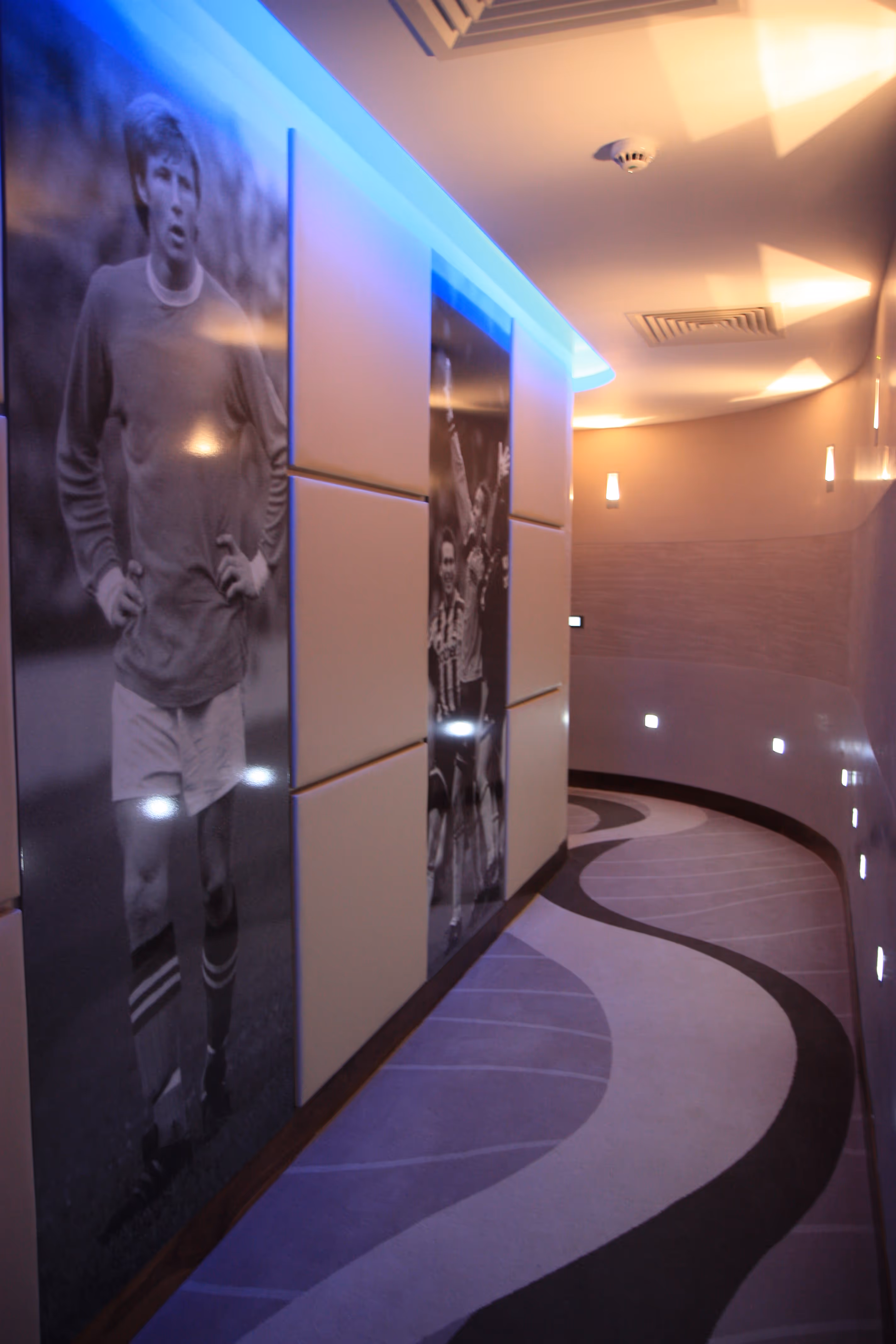 Manchester City FC, hospitality suite, interior design