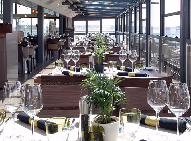 Boat House restaurant interior design, Jersey