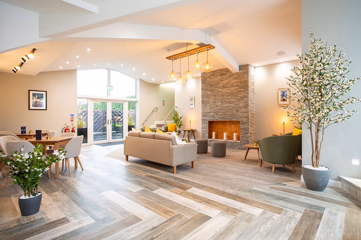 New build spa, interior design, Wales