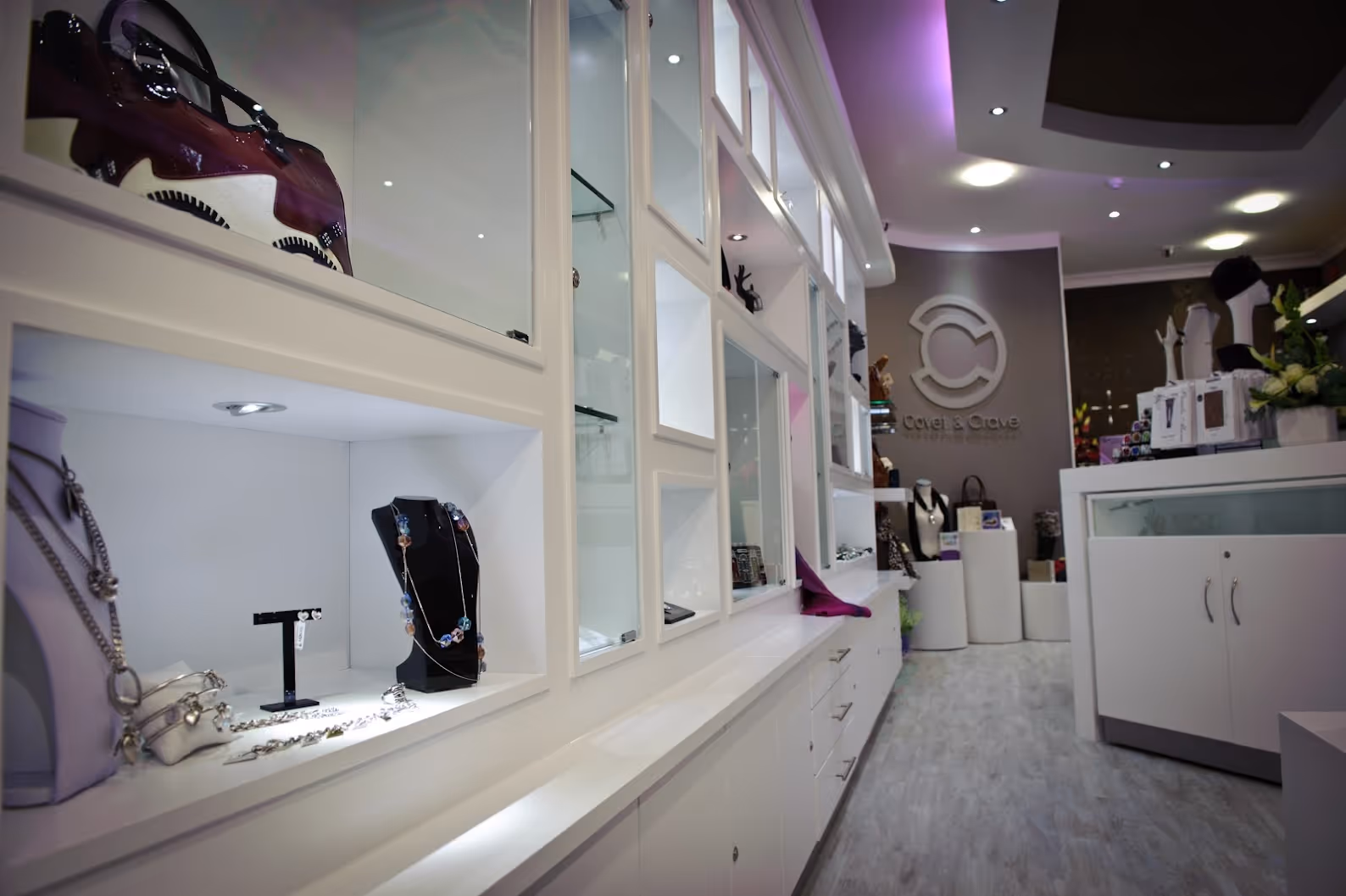 Boutique Retail Refurbishment, interior design, southport