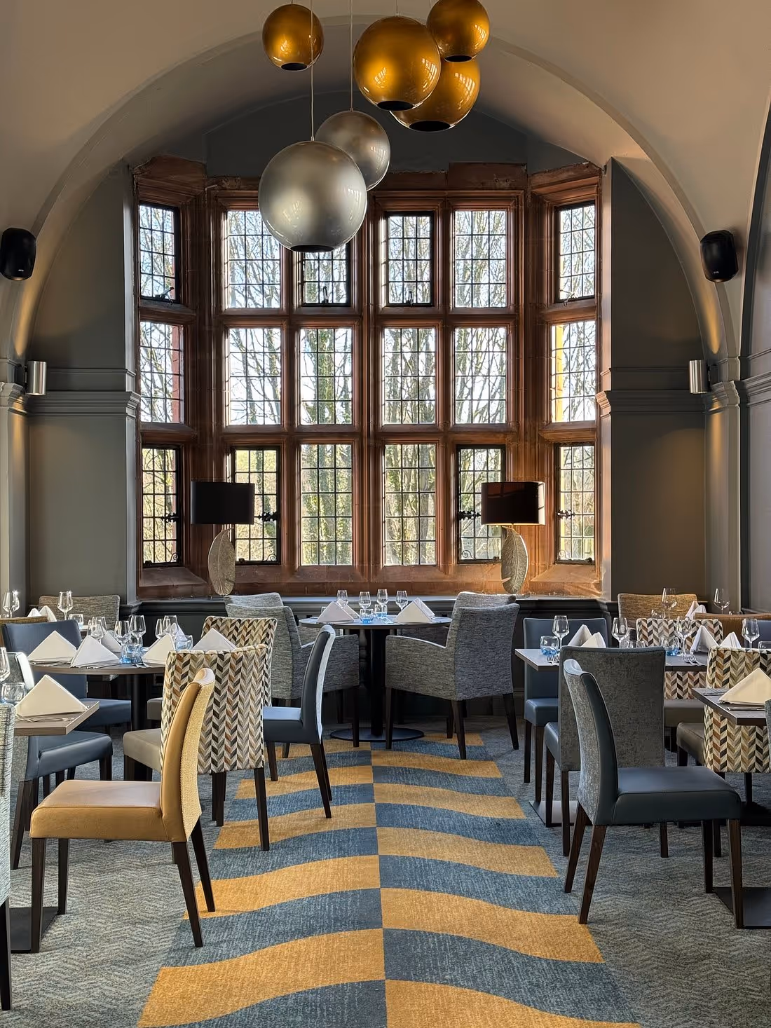 Hotel refurbishment, interior design, Cumbria, restaurant