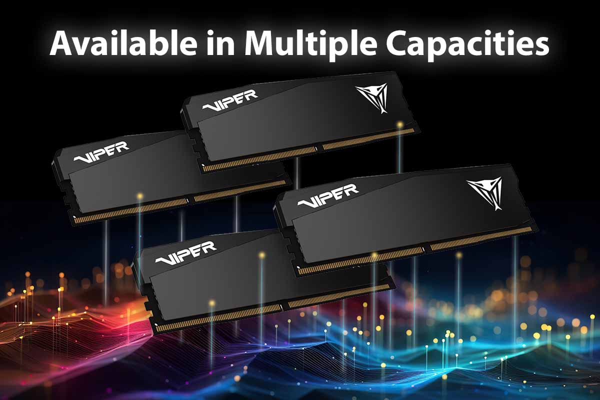 Viper Elite 5 Ultra RGB & Non-RGB DDR5 Performance DRAM