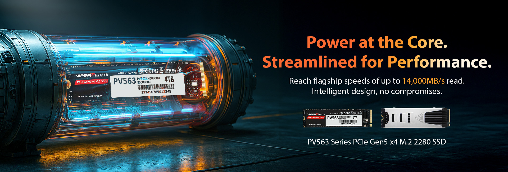 Viper PV563 Series PCIe Gen5 x4 M.2 2280 SSD