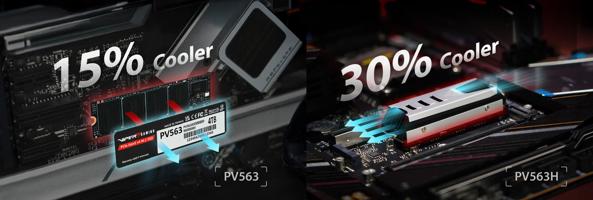 Viper PV563 Series PCIe Gen5 x4 M.2 2280 SSD