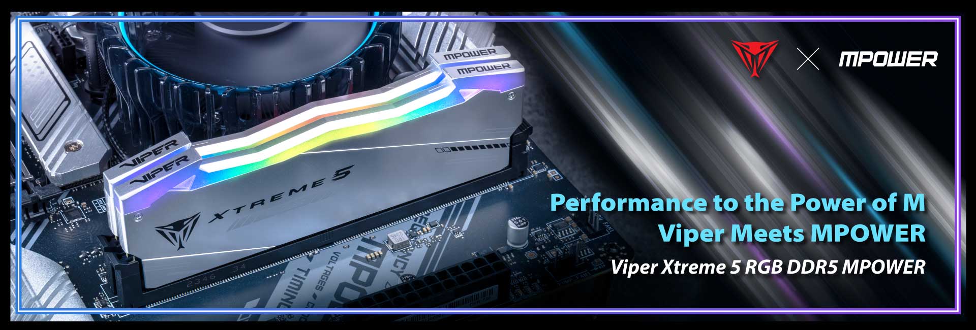 Viper Xtreme 5 RGB MPOWER DDR5 Performance DRAM