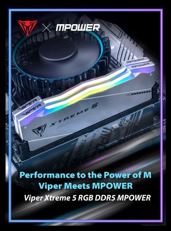 Viper Xtreme 5 RGB MPOWER DDR5 Performance DRAM