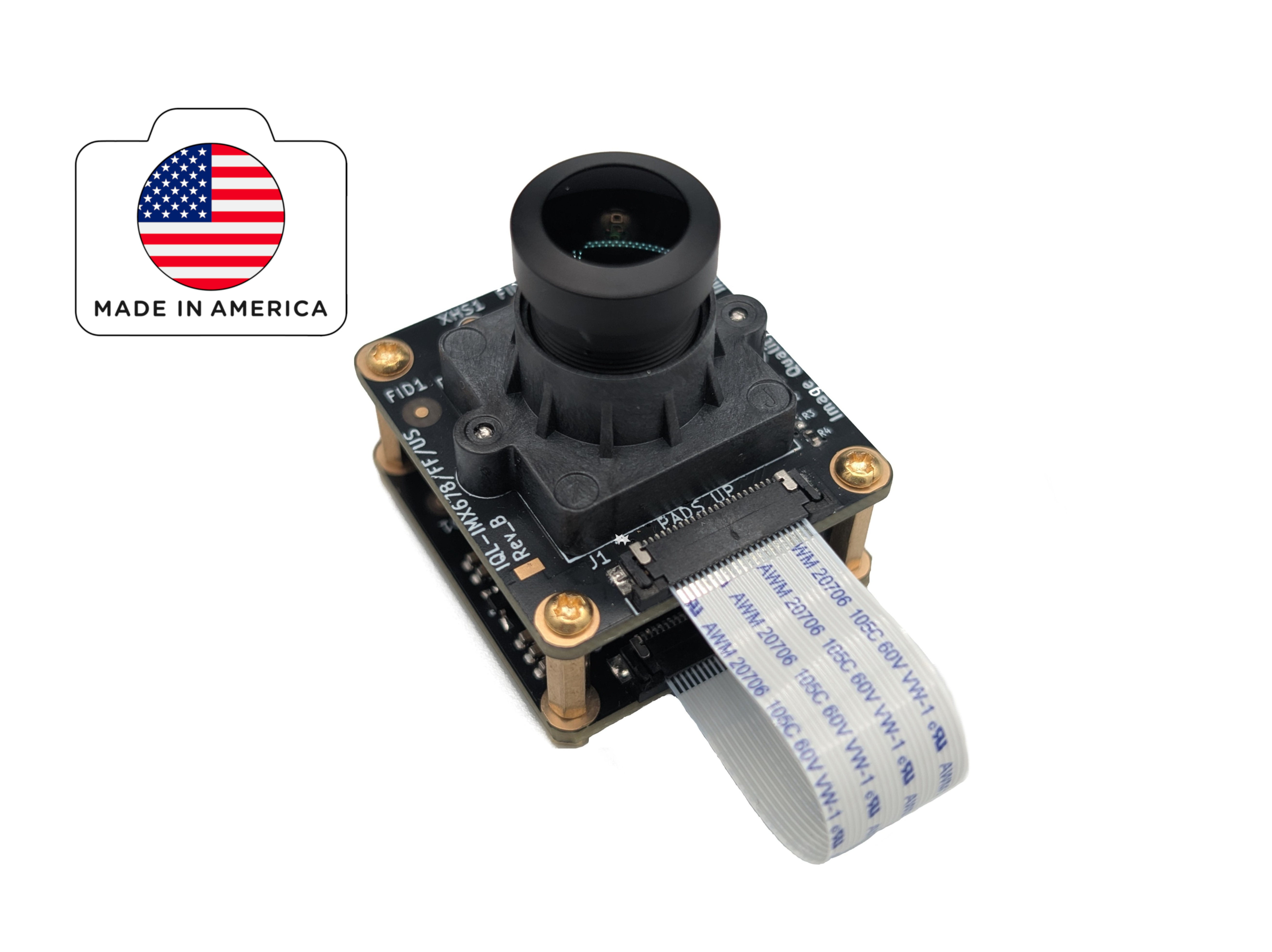 Sony STARVIS 2 IMX678 8MP FF Raspberry Pi Camera (US Made)