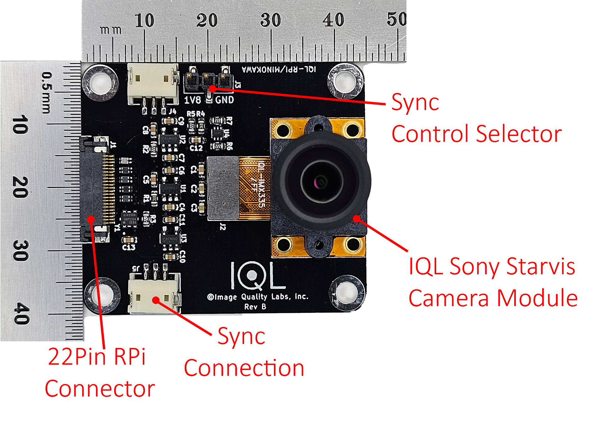 Sony STARVIS IMX335 5MP FF Raspberry Pi Camera additional view 1
