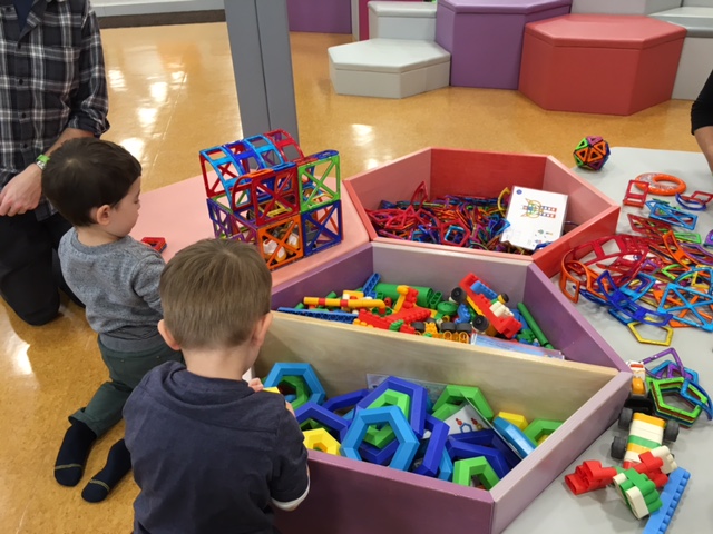 Playville indoor play area with children