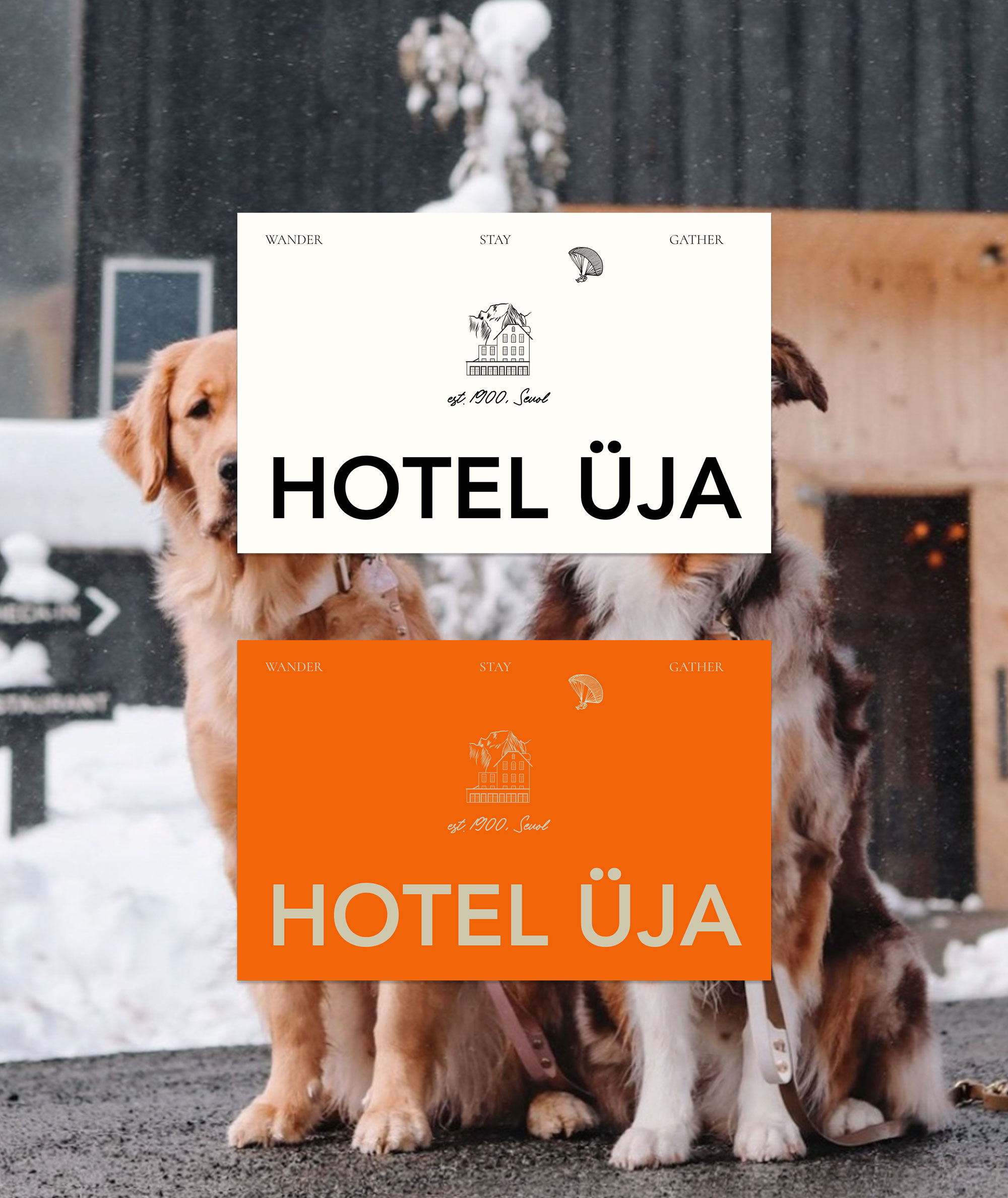 Hotel Üja Business Cards
