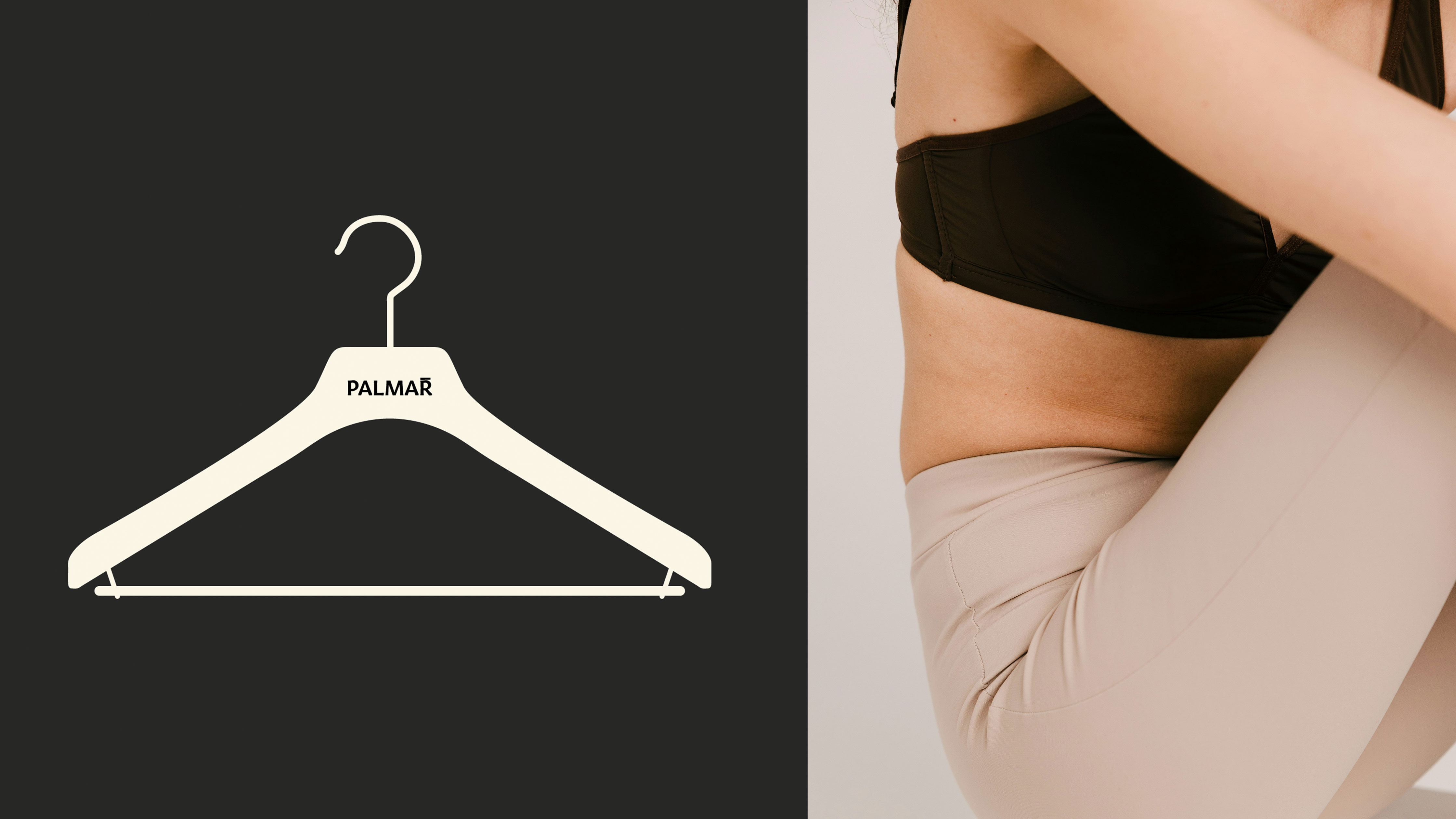 Minimal swimwear brand identity with warm neutral tones, refined typography, and lifestyle-inspired visual direction for a modern resort aesthetic.