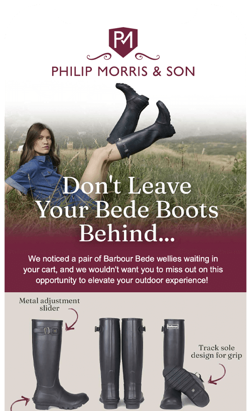 Philip Morris & son email flow