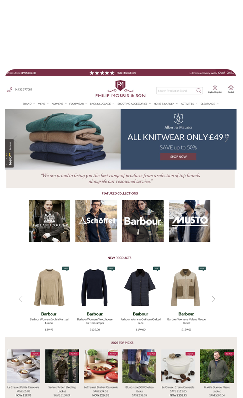 Philip Morris Website