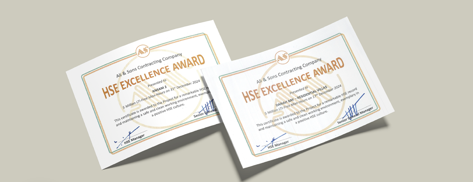 ASC Projects Successfully Achieved 5 million LTI Free Man-Hours