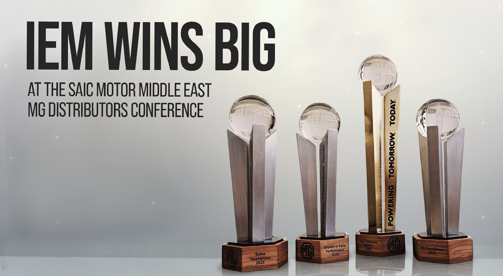 IEM Awards from SAIC Motors