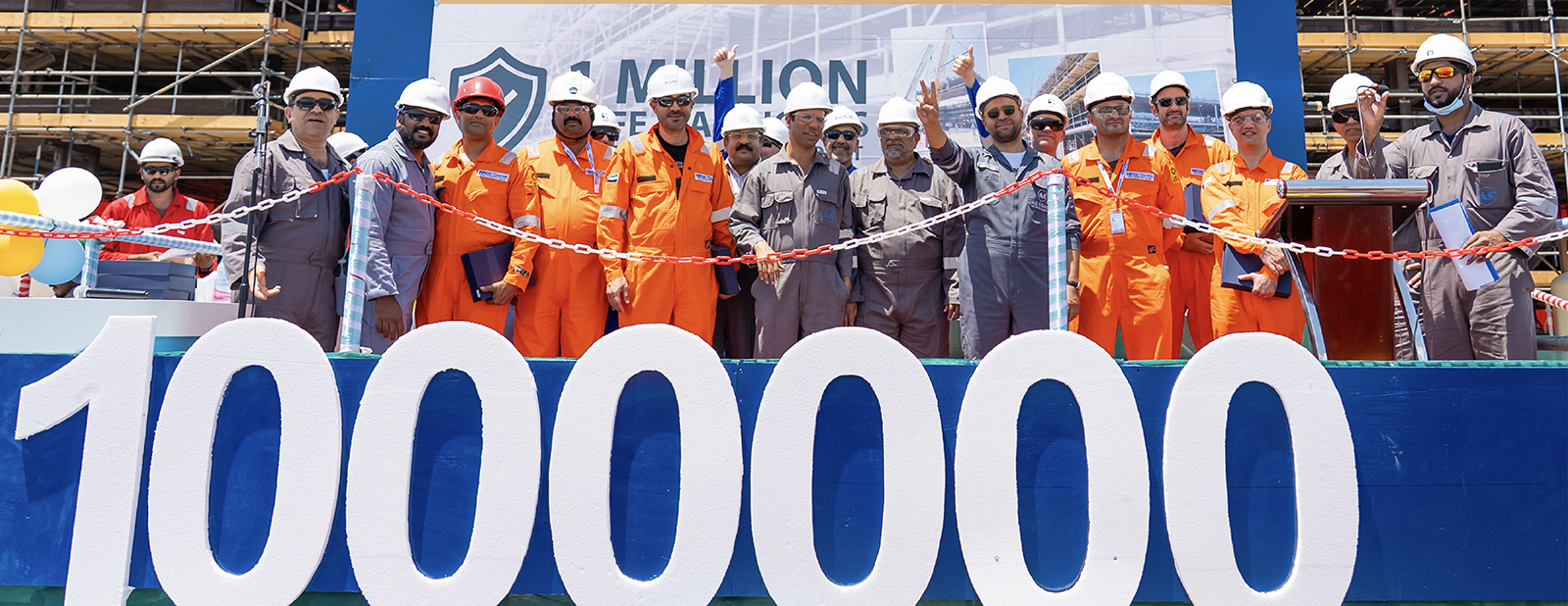 ASMEF Celebrates 1 Million Safe Man-Hours on Hail & Gasha Project