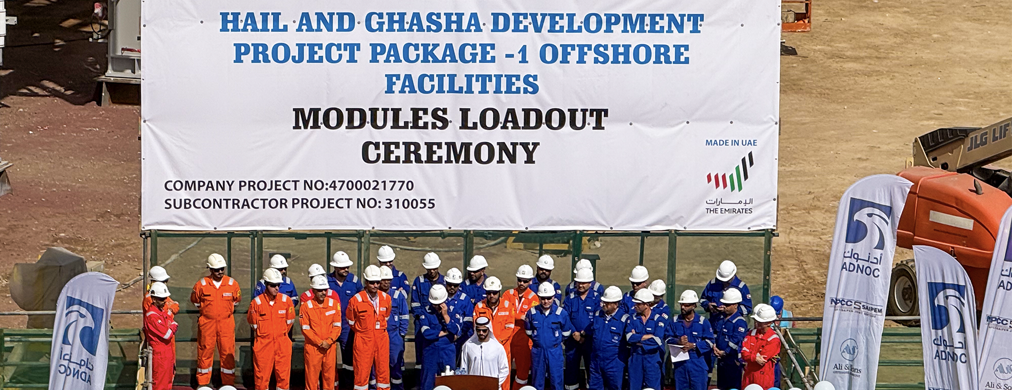 Marking Progress: Sixth Shipment Load-Out for Hail & Ghasha