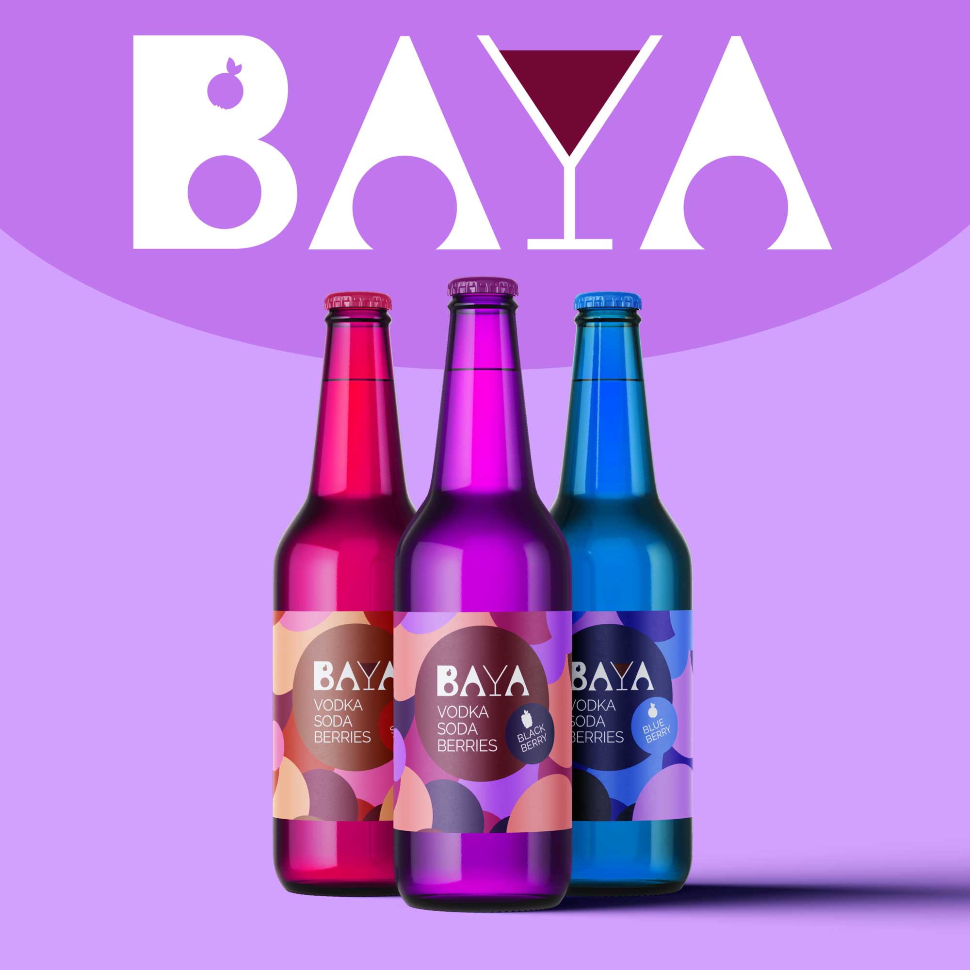 Baya Flaschenetikett