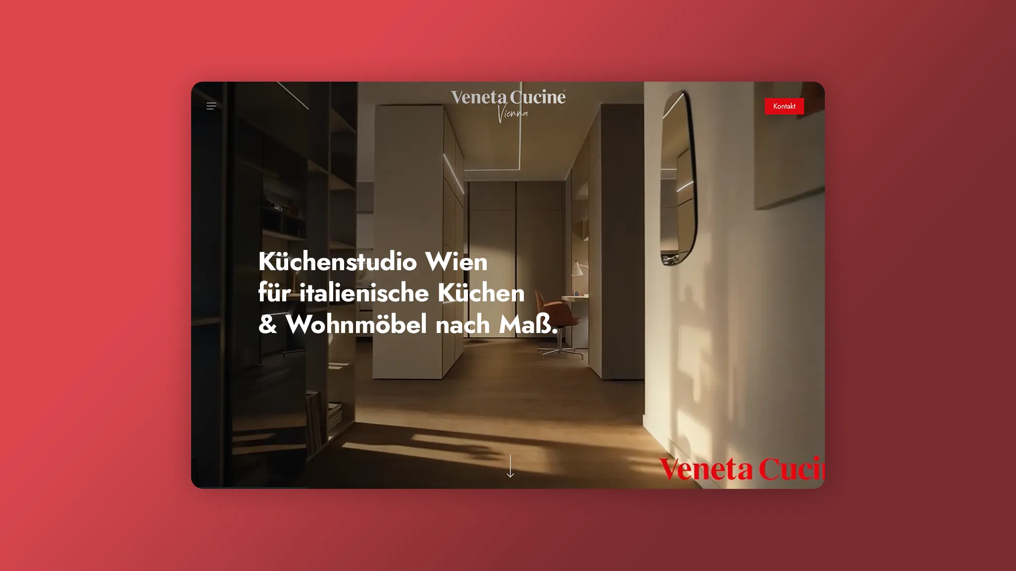 Veneta Cucine | Webdesign Referenz