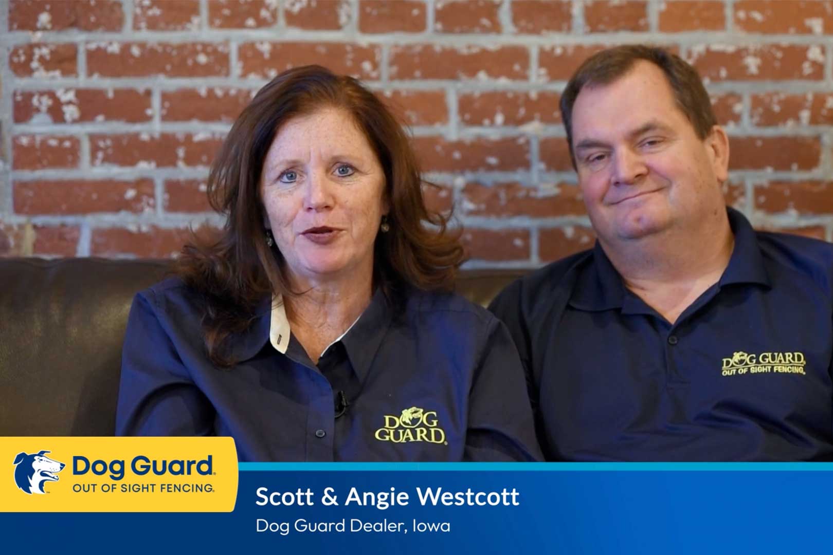 Scott and Angie Westcott, Dog Guard dealers from Iowa, discuss their experiences and business success.
