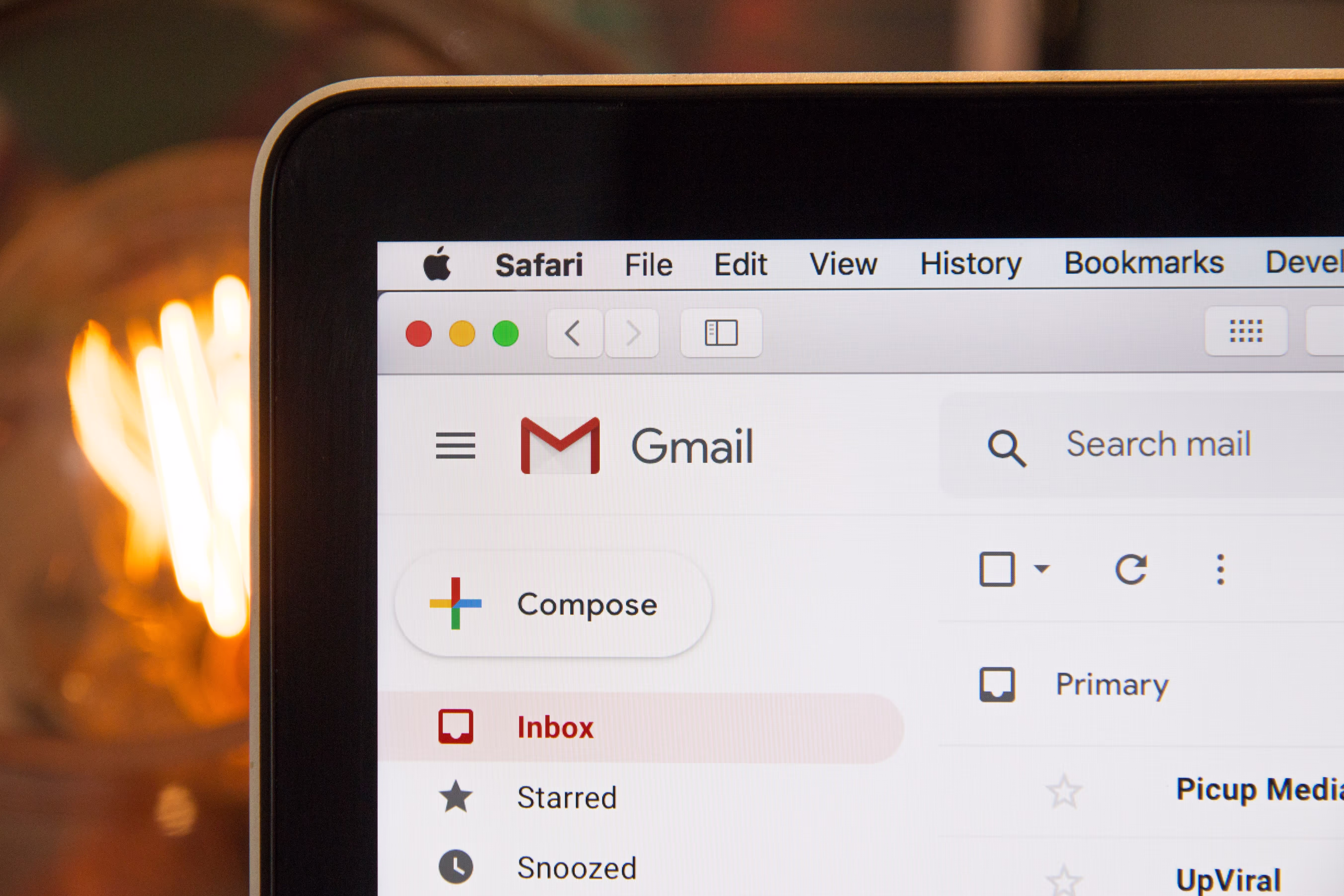 a gmail inbox