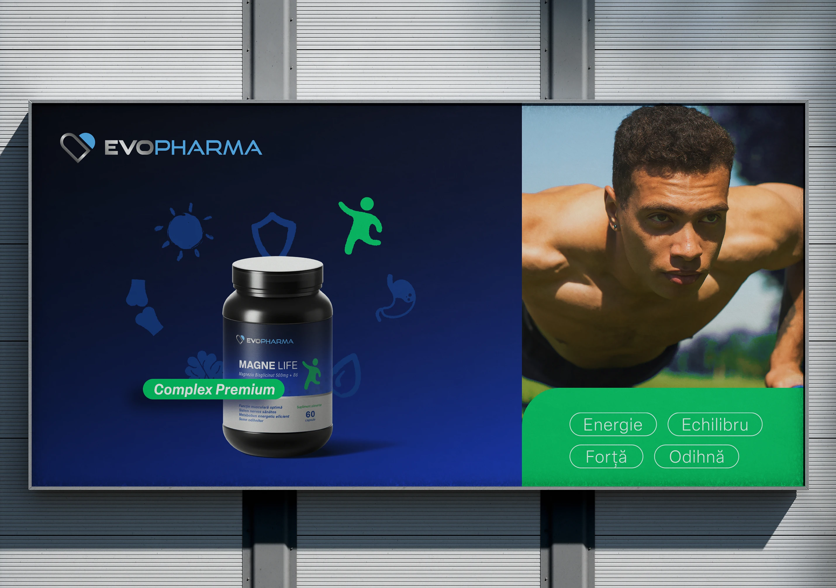 Design ambalaje suplimente agentie de branding design identitate vizuala