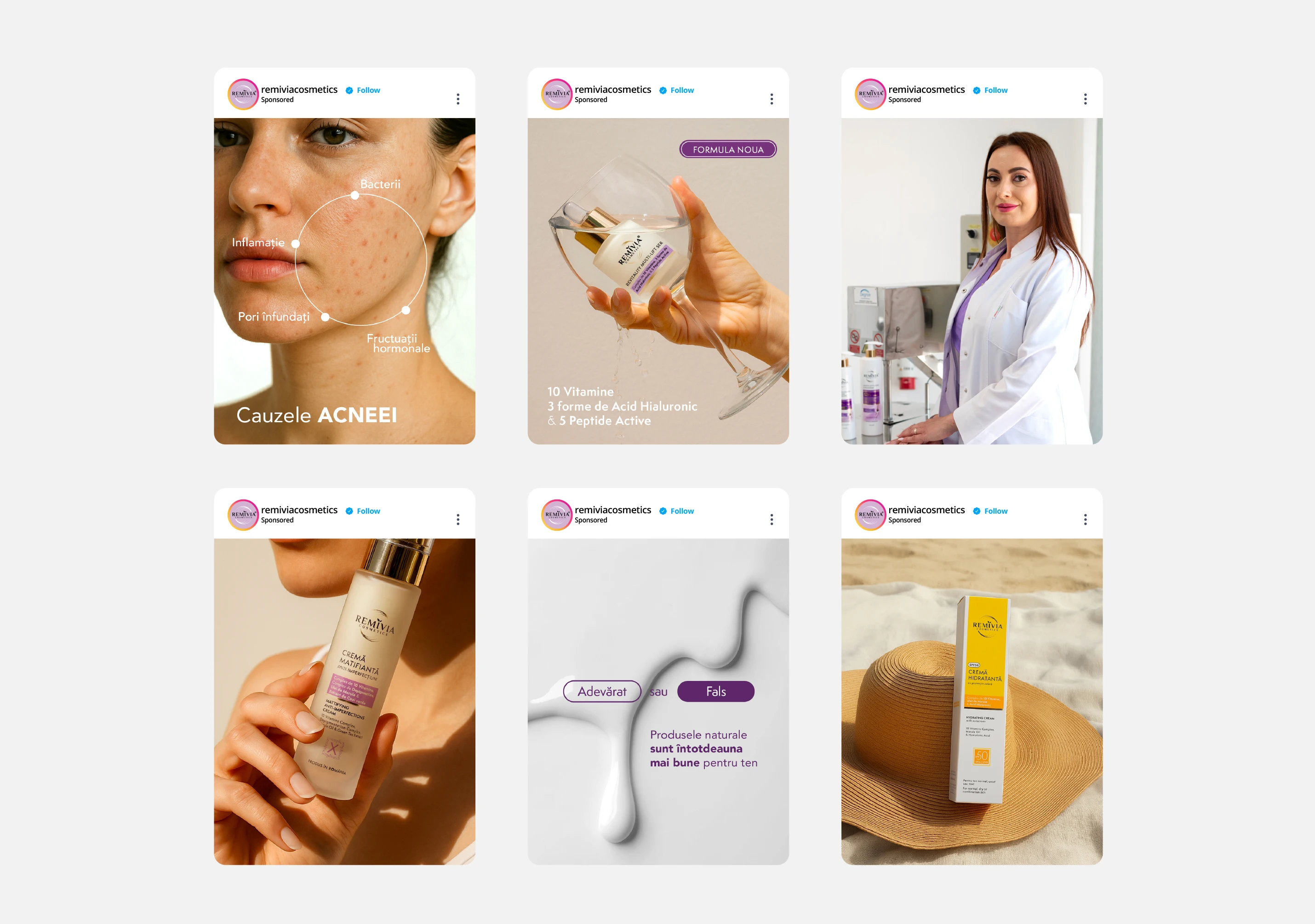 Design ambalaje cosmetice agentie de branding design social media