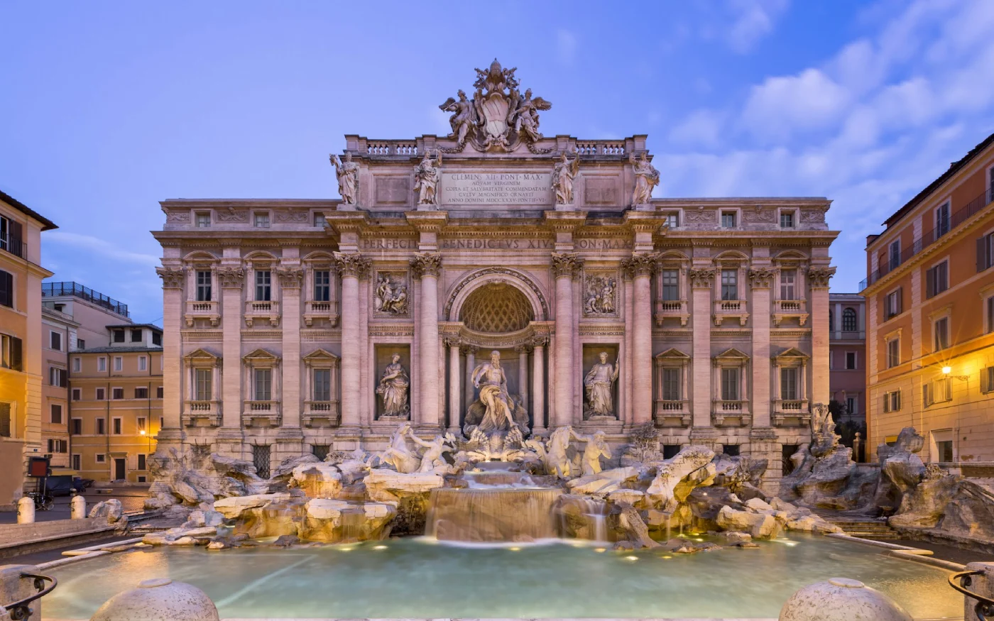 Fontana di Trevi em Roma