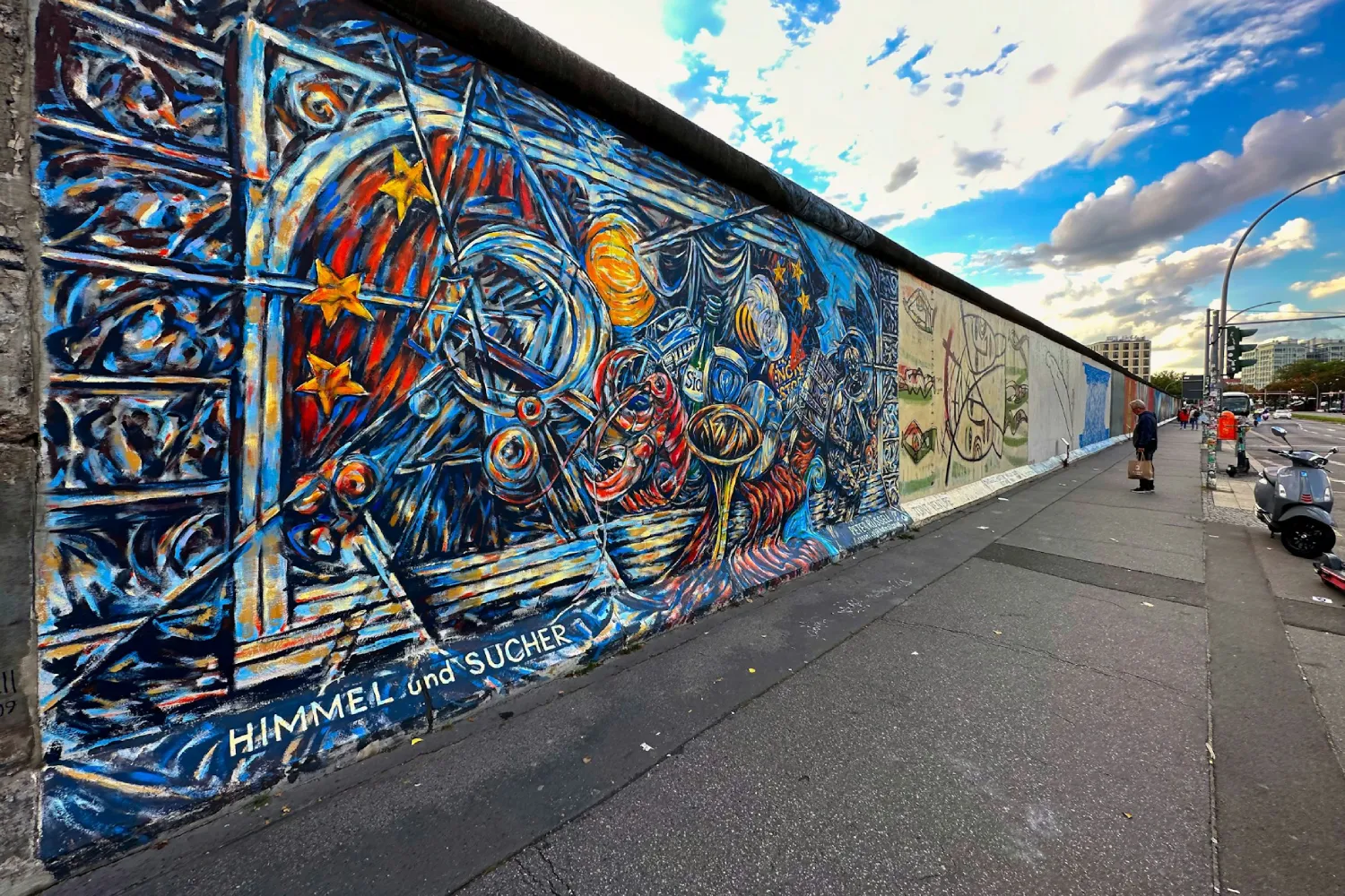 east side gallery muro de berlim arte urbana