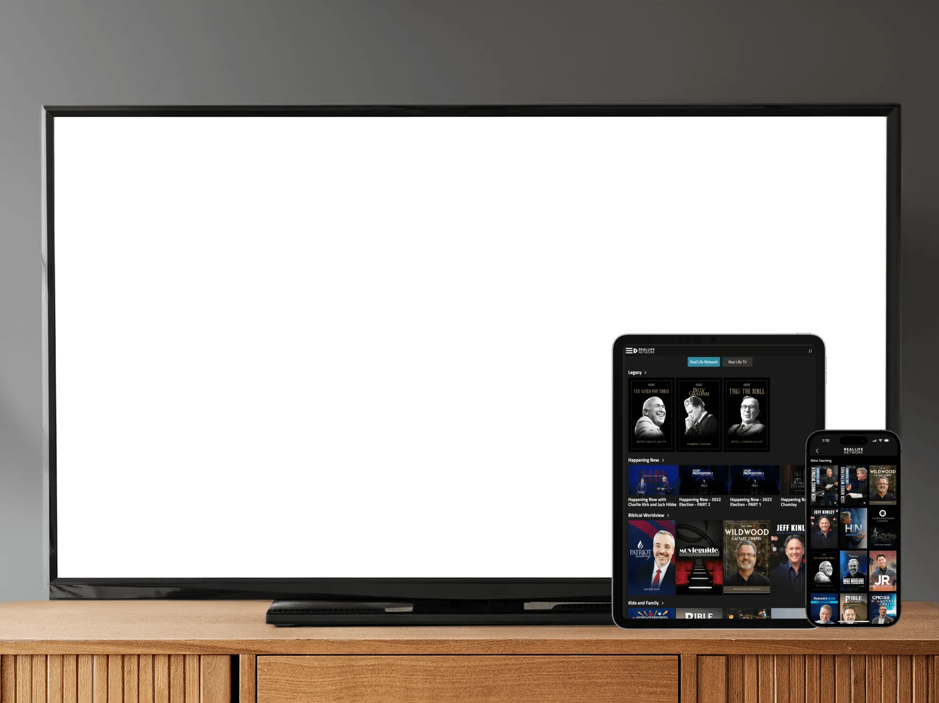 Apple-TV, iPad, iPhone
