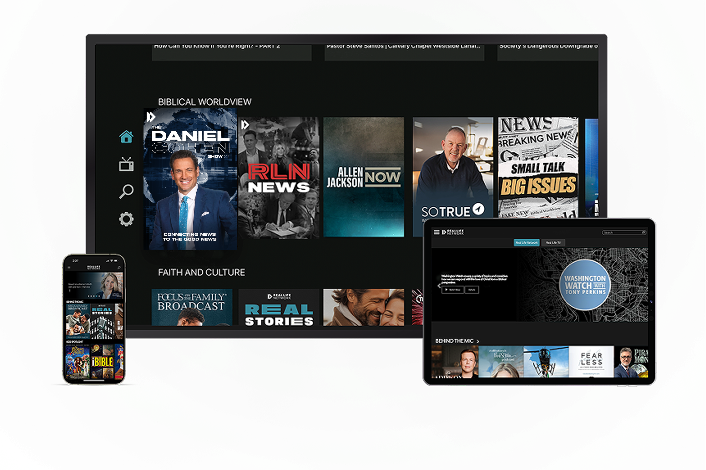 Stream RLN on any device.
