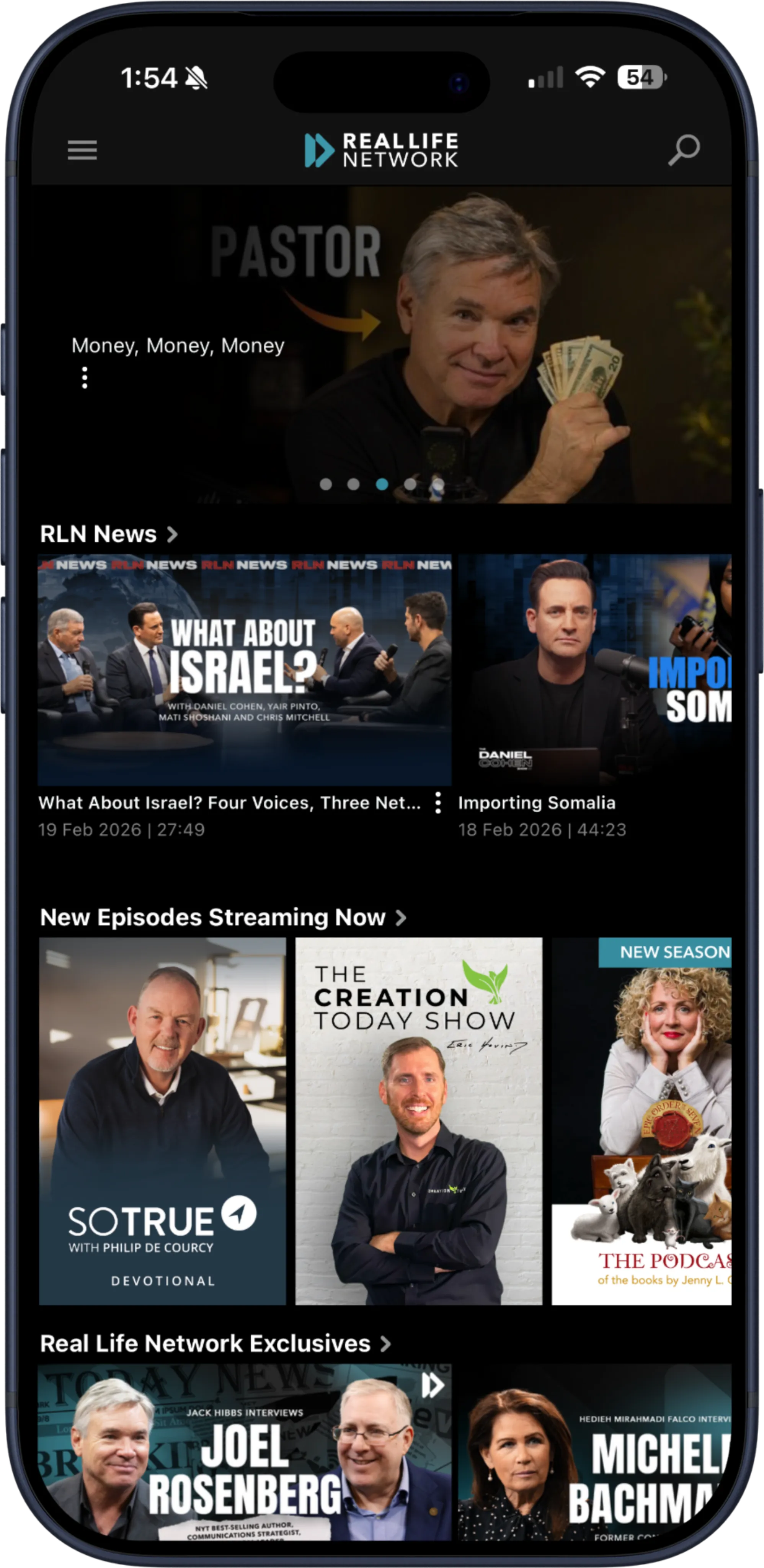 RLN on a mobile phone