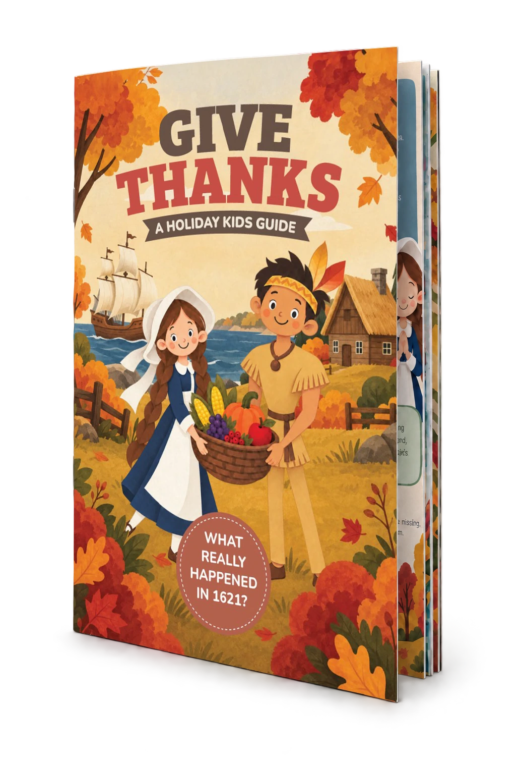 Give Thanks: A Holiday Kids Guide cover