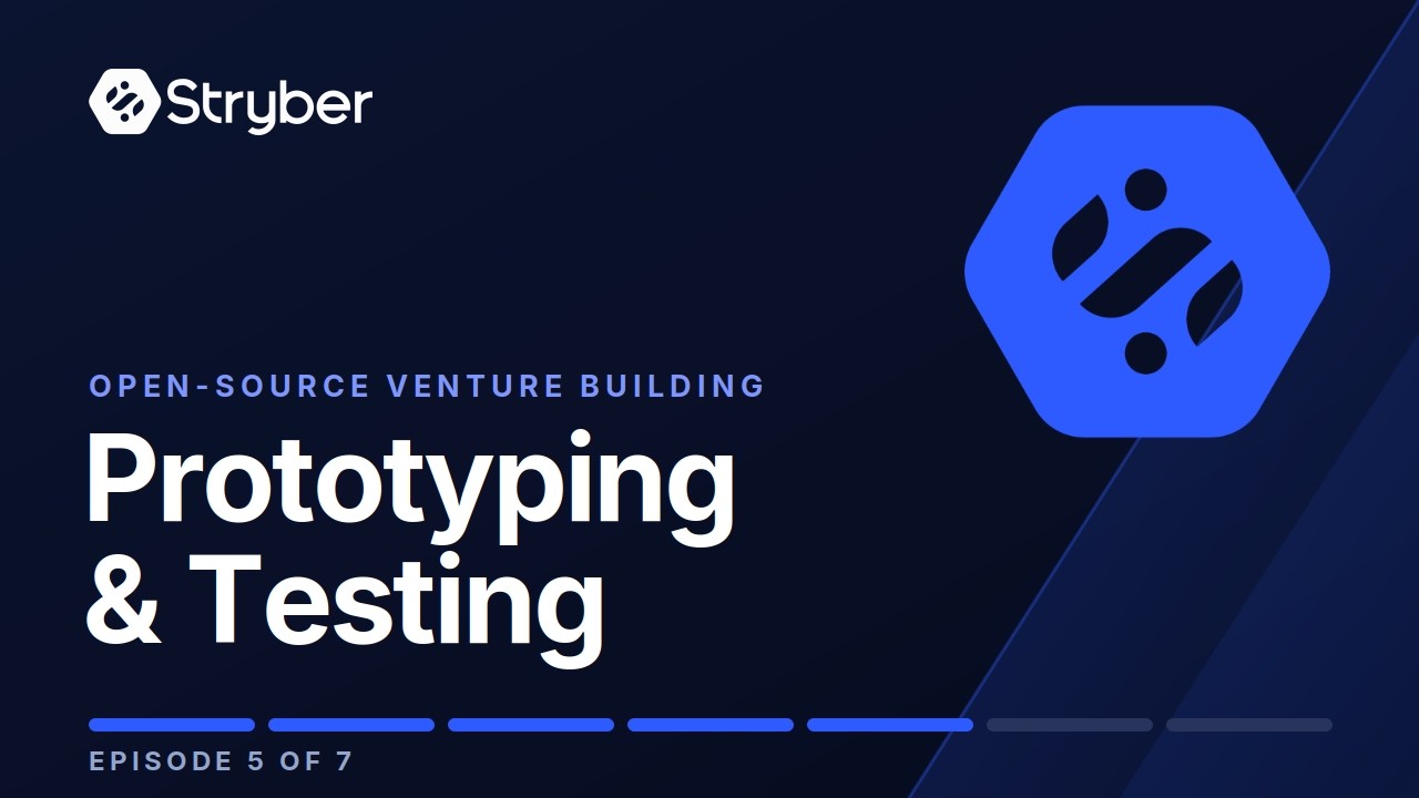 Prototyping & Testing
