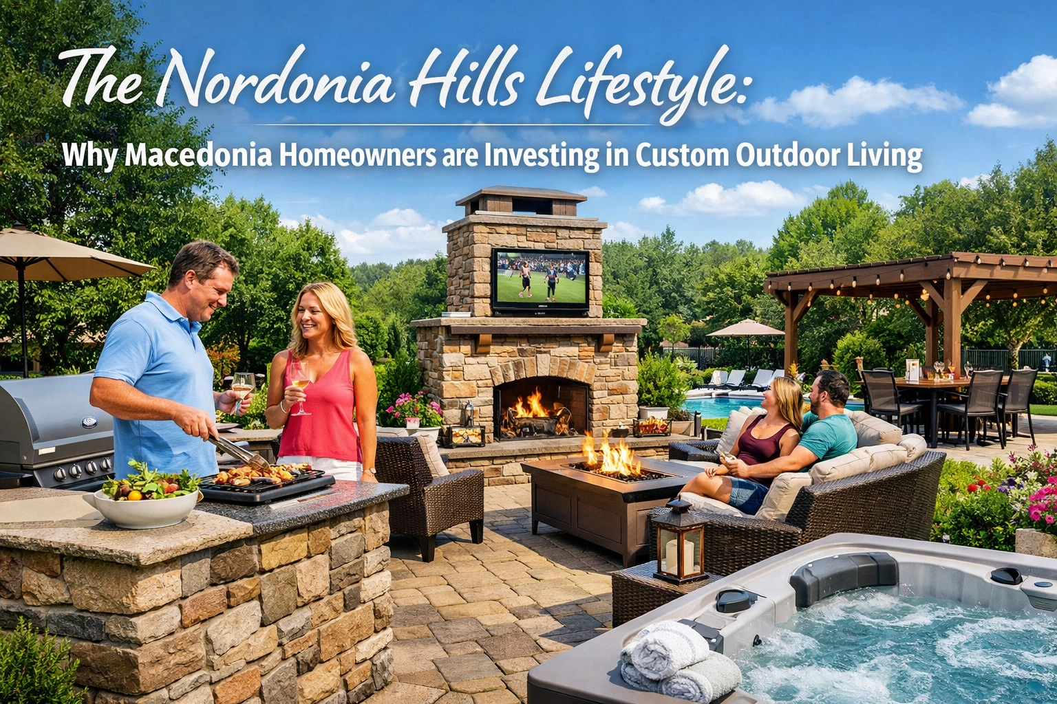 The Nordonia Hills Lifestyle: Why Macedonia Homeowners are Investing in Custom Outdoor Living