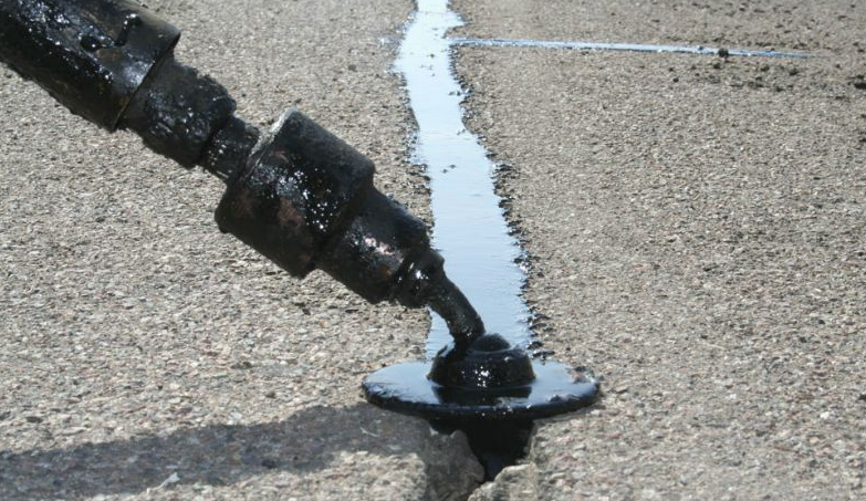 Crack sealing 