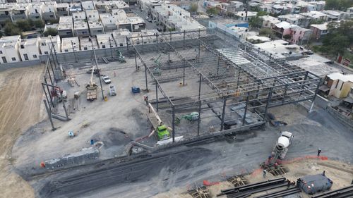 Smart La Aviana structural steel fabrication and erection - Faber by Kalisch