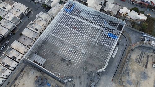 Smart La Aviana structural steel fabrication and erection - Faber by Kalisch