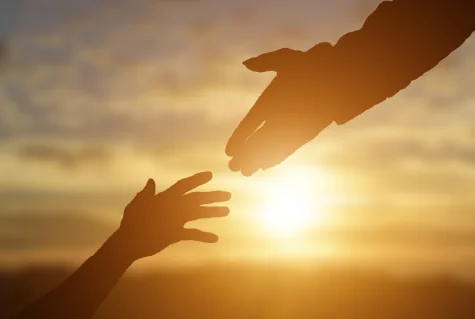 An act of kindness between strangers